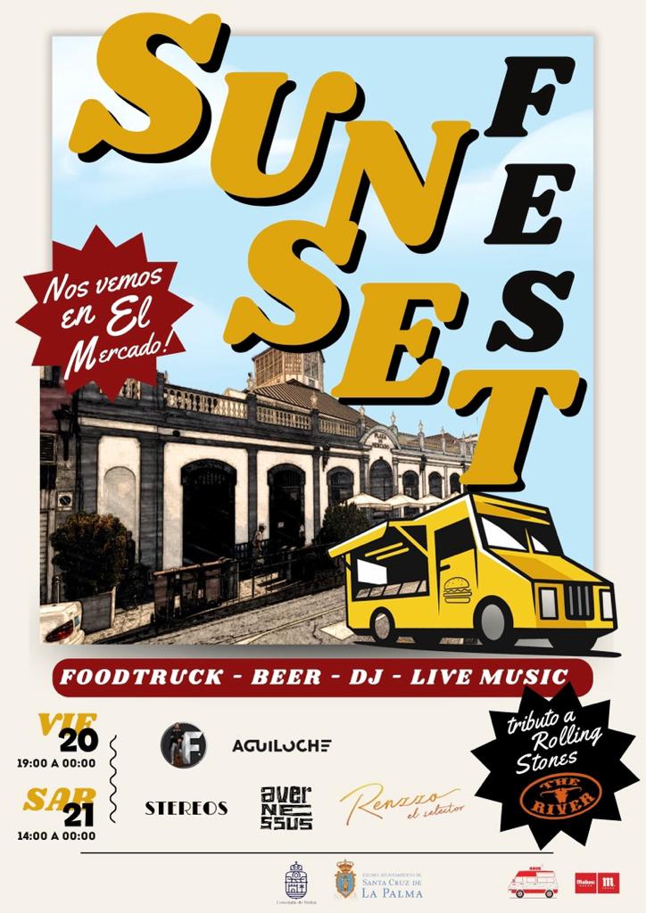 tvlapalma's tweet photo. 📆Santa Cruz de La Palma disfrutará de la primera edición del Sunset Fest los días 20 y 21 de octubre
https://t.co/HmYmXWcRYo #TVLaPalma #SantaCruzDeLaPalma #SunsetFest 

📰Noticia Completa: https://t.co/P64SJ9L3FX https://t.co/HTRKRnhpJc