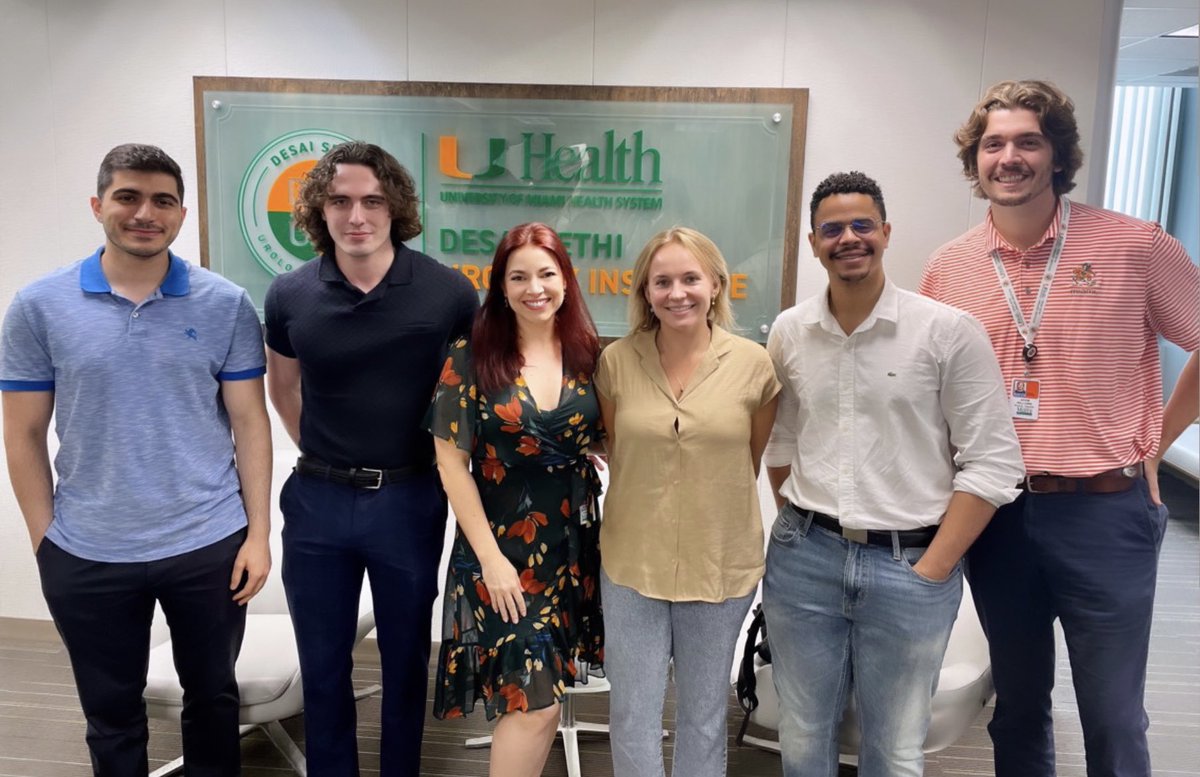 Inspired and energized after our @dsui_miami_uro #research retreat! Dream team is ready to get to work! #clinicalresearch #translationalresearch #urology #dsui #universityofmiami #uhealth