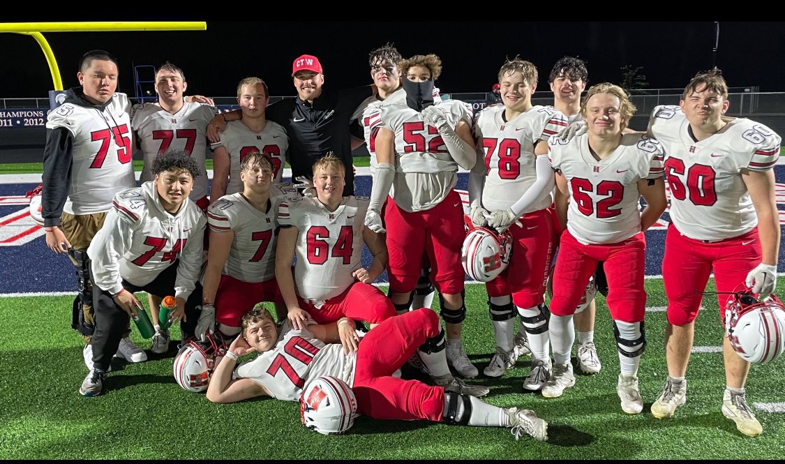 Here are some top plays from the regular season! UNDEFEATED going into the playoffs. Cant wait to see what’s ahead of us!! Love this family. 
-2016 rushing yards
-2266 Passing yards 
-48.6 PPG 
🚨hudl.com/v/2LSRHc🚨

<a href="/HHSCoachGumm/">🪓 Justin Gumm 🪓</a> <a href="/MJ_NFLDraft/">Mark Johnson</a> <a href="/tommy_noennig15/">Tommy Noennig</a>