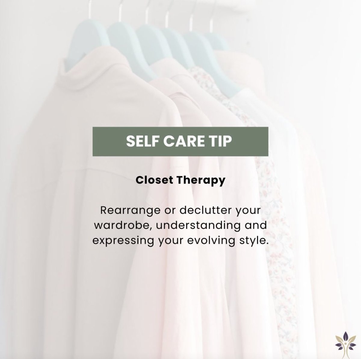 ParagonWell's tweet photo. Seeking a fresh perspective on business and self-representation?

Try closet therapy.

By decluttering your wardrobe you're also creating a space of clarity and organization, which often translates to clearer decision-making and renewed confidence in the workplace. https://t.co/9nvThmAt1U