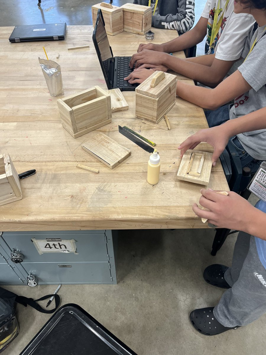 Our @ThorntonCFISD CTE students are working on some engaging hands on projects in Mr. Jahn’s classes this week. @ReginalMitchell