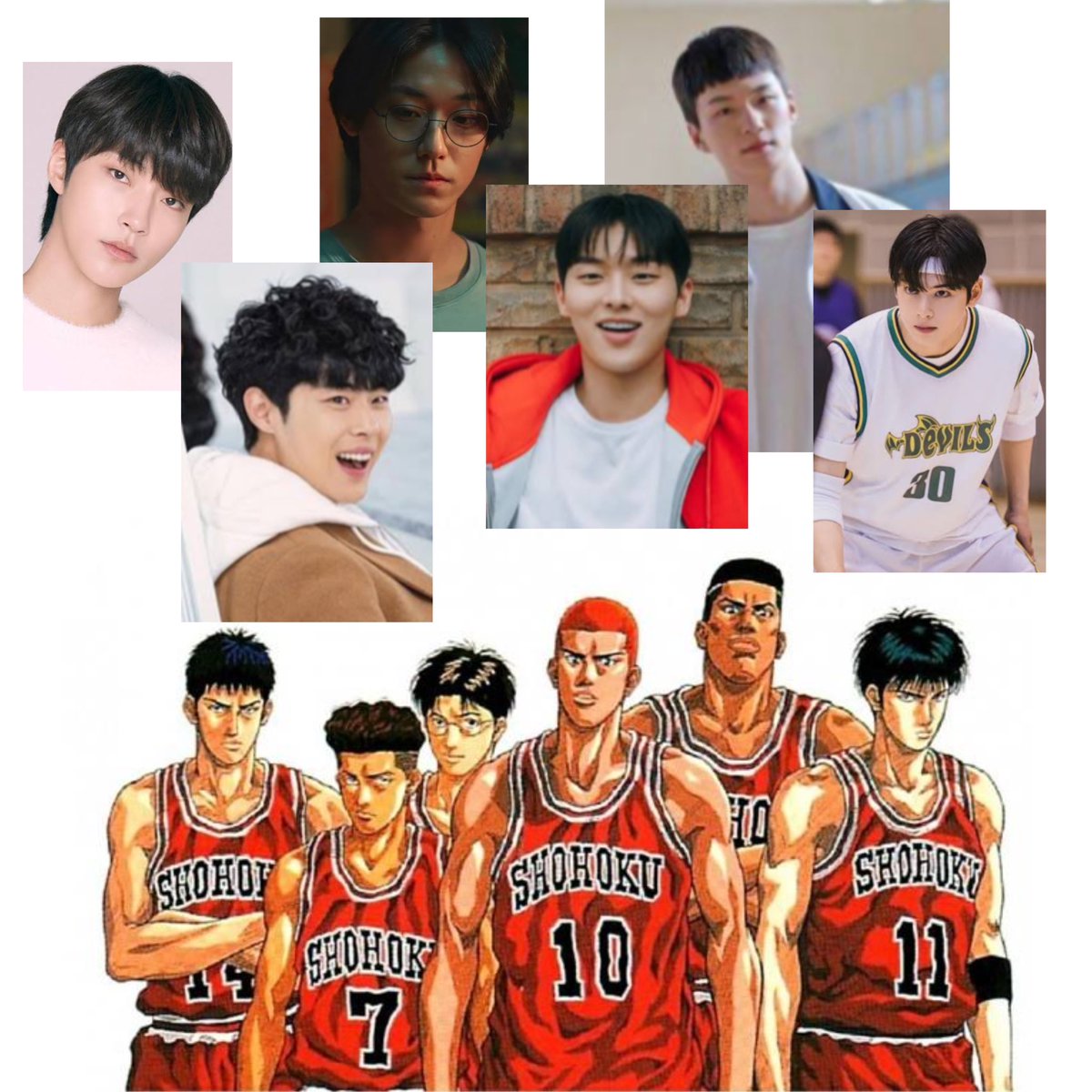 hv__42's tweet photo. หลังจากดู #Twinklewatermelon จบ
ทำแสลมดังเกาหลีให้ดูหน่อยค่าาาา
ทีมในฝั���เลยยย🥰🥰🥰
#HwangInyoup #JoByungKyoo #LeeDoHyun #ChoiHyunWook #SinSeungho #ChaEunwoo #SLAMDUNK #สแลมดังก์ https://t.co/Osw0mbc6PB