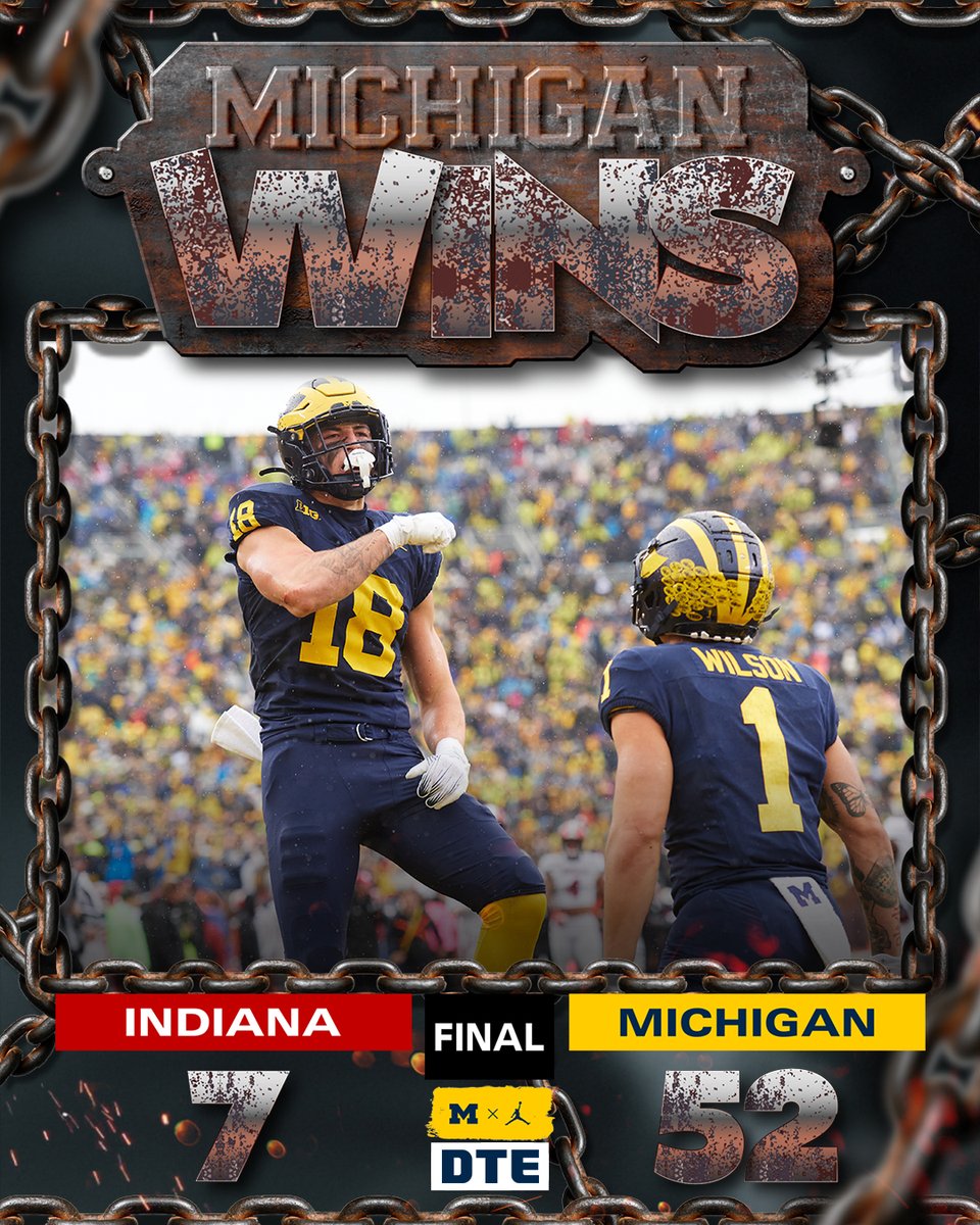 Michigan Football tweet media