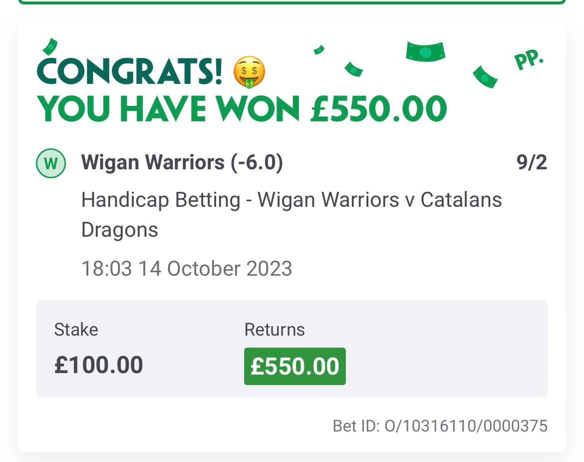 CraigBoot85's tweet photo. Easy 👌🏼😂🏉
#SLGrandFinal #Wigan #Catalan https://t.co/CHWB3xcZSW