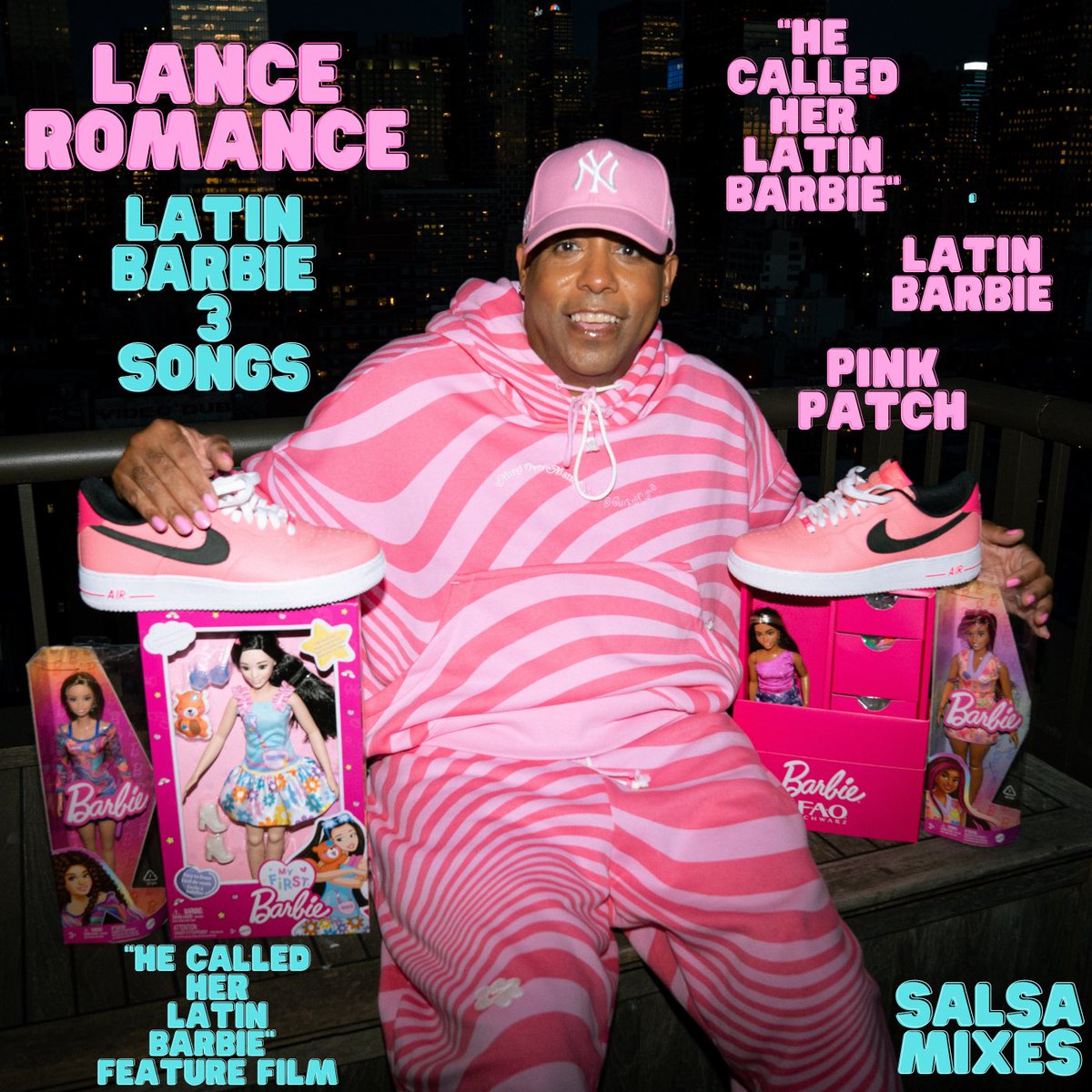 Lance Romance😎 ( Latin Barbie 3 Songs ) New Single Featuring “He Called Her Latin Barbie”🎵Latin Barbie🎵&amp; Pink Patch🎵Available On All Digital Music Platforms🎵