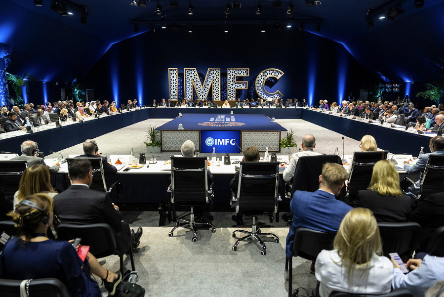 Press Release: Chair's Statement at the 48th Meeting of the International Monetary and Financial Committee (IMFC). #IMFMeetings

See bit.ly/3Fojmc5