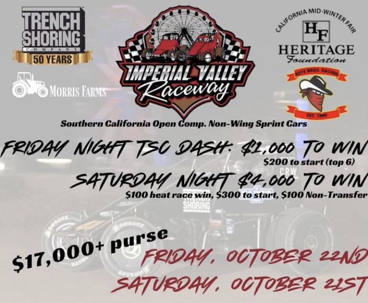 Sprint cars are back at IVR!