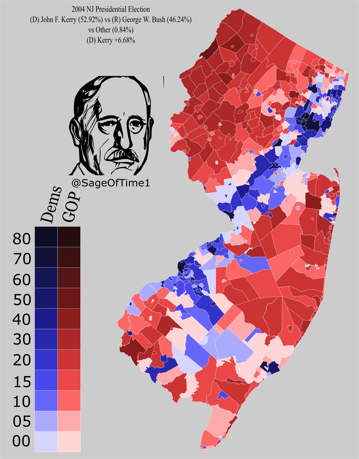 2004 Presidential Election Results