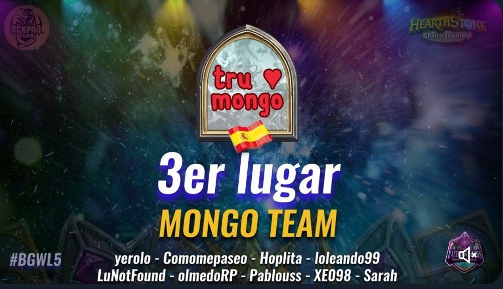comomepaseo's tweet photo. Hace exactamente 1 semana el #MongoTeam se estaba jugando el 3er puesto de la @BGWorldLeague contra los tricampeones del #GallyTeam. El resto es historia https://t.co/hDdSxazrSQ