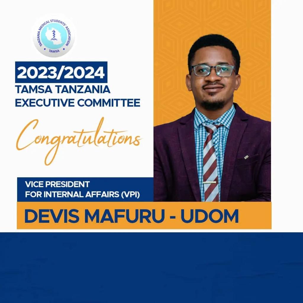 tamsatanzania's tweet photo. The Tanzania Medical Students' Association (TAMSA) is delightful to Announce the New elected leaders for the year 2023/2024.
The TAMSA 2023 General Election was done today, 14th Oct. 2023, during the 13th TAMSA General Assembly at Moshi, NSSF Complex Hall.

#TAMSA13thGA2023🔥 https://t.co/QgQnxumMpt