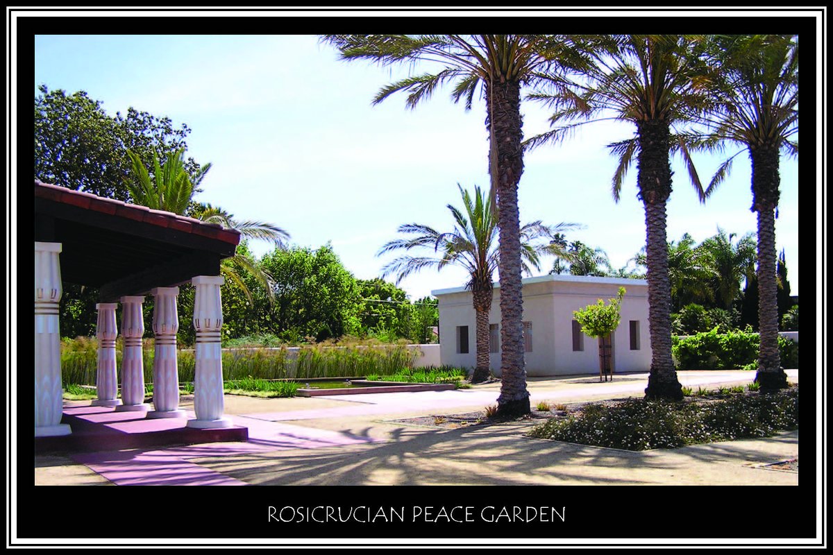 Today at 1:30 pm, join us for a tour of the Rosicrucian Peace Garden, the design of which is authentic to the 18th Dynasty. We will explore some of the buildings and their uses, learn about the edible and medicinal plants, and meet our beloved fish.