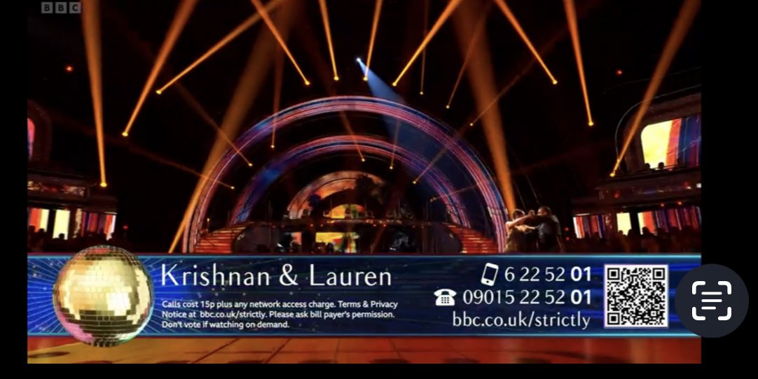 MrJohnNicolson's tweet photo. Voting lines now open #VoteKrishnan #Strictly #StrictlyComeDancing https://t.co/eCrJ7KDXmQ