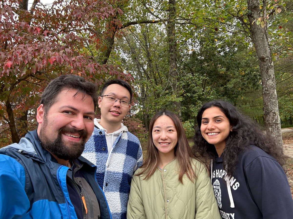 fried_lab's tweet image. We made it!  @fried_lab has trekked to Carbondale for the 37th annual Nerds in the Woods (AKA, #Gibbs #Biothermodynamics conference).  Looking forward to digging into some exciting science from old friends and new acquaintances! #FriedLabNews