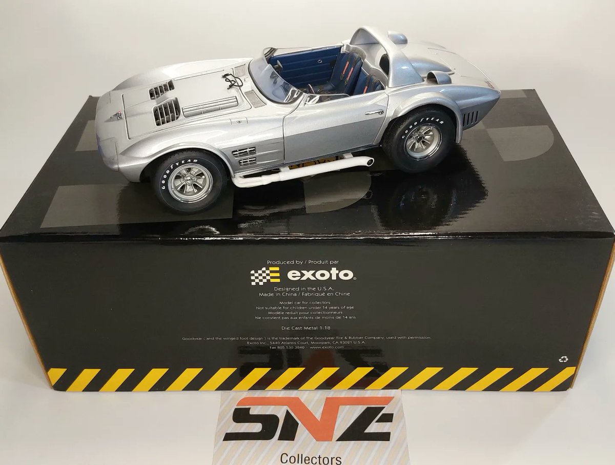 SNZcollectors's tweet photo. Corvette Grand Sport
EXOTO
Escala 1/18
Seguinos en Instagram, Facebook y Tiktok:
@SNZcollectors
Buenos Aires - Argentina 🇦🇷
#SNZcollectors
#exoto
#corvette https://t.co/S2gfdSosj0