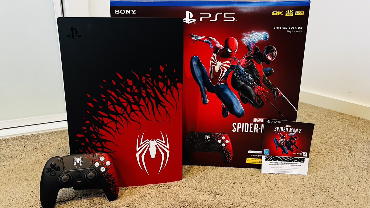 I am giving away a Spider-Man 2 PlayStation 5 bundle to a lucky winner! Follow Me +♻️+ Comment Ends in 24 hours!