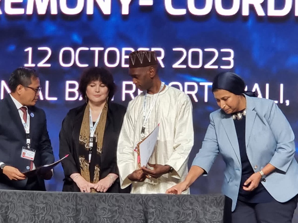 amcowafrica's tweet photo. This week, @amcowafrica participated in the #10thWorldWaterForum’s 
2nd Stakeholders’ Consultation Meeting as a member of the World Water Council Governing Board. https://t.co/fqDbNY2fDH