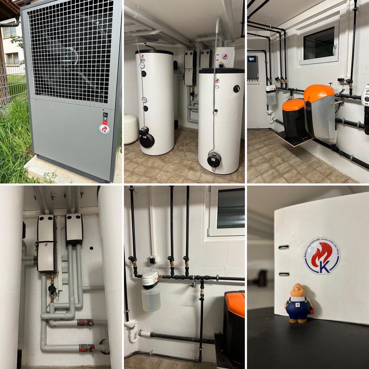 KoeppelGmbH's tweet photo. Egal ob Wärmepumpe, Öl-, Gas-, oder Pelletsheizung - wir installieren euch eine effiziente Anlage.💪
Wir berechnen die Heizlast, schauen uns die Gegebenheiten des Gebäudes an und besprechen, welches Heizsystem am besten passt.👍
#koeppelgmbh #heizung #handwerk #wirheizeneuchein https://t.co/LhAXOBkhyl