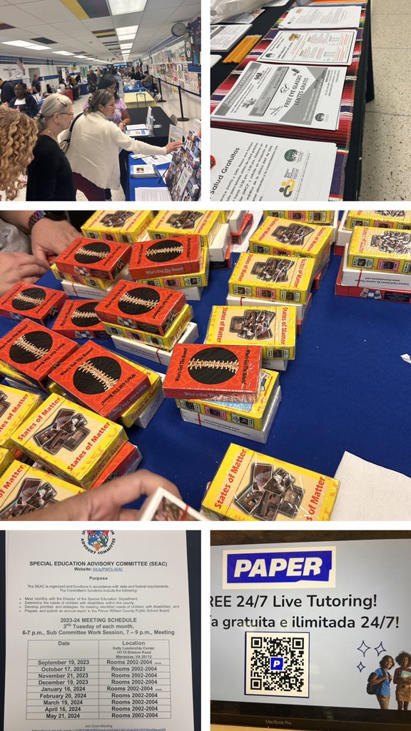 Adele4SchoolBrd's tweet photo. 7th Annual PWCS Title 1 Family Camp was full of resources and great conversations! Thank you to families who attended and for all of the hard work to make the day such a success! #PWCSProud @PWCSNews https://t.co/3bdrI0fXIb