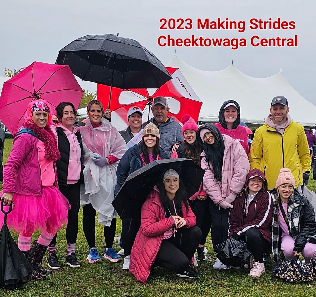The CCTA braved the cold and rain today and participated In the WNY Strides Against Breast Cancer Event held at the Outer Harbor. The turnout was strong, thank you <a href="/k8barbati/">Kate Barbati</a> for organizing and leading the CCTA in this endeavor. Thank you to all that participated and donated.
