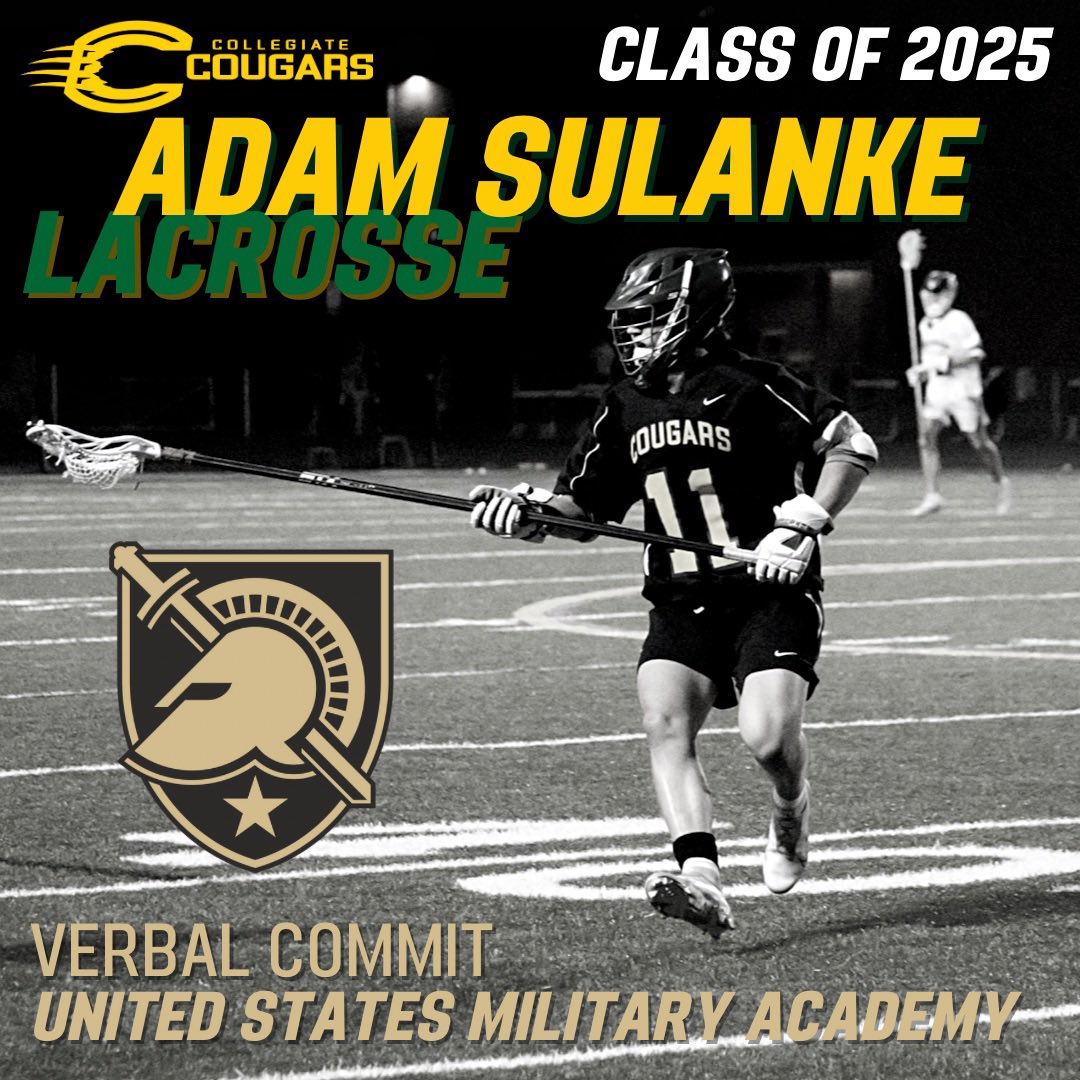 Congratulations Adam Sulanke ’25 on your commitment to <a href="/ArmyWP_MLax/">Army Men's Lacrosse</a>!