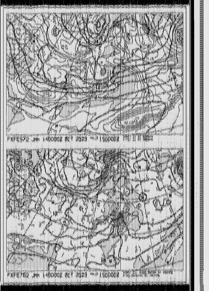 CadiereGerald's tweet photo. Some early morning 2023/10/14 #RadioFax out of to Tokyo, Japan #JMH #JMH2 7795 kHz https://t.co/VEKFRgJ8JG
