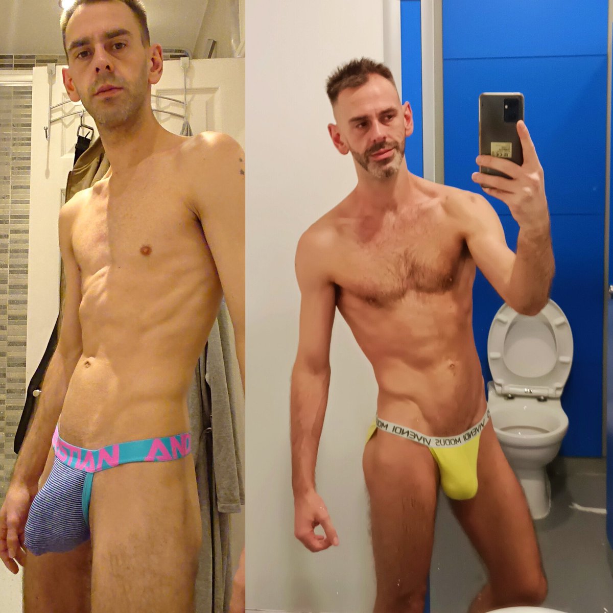 The naked guy in the window across the street tweet media