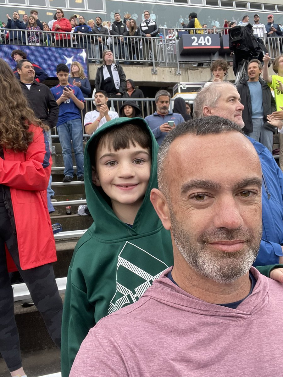 NewportRI_FC's tweet image. Newport FC thanks @MASS_Soccer for the tickets for tickets to the big one!!!sons first USA game and dads first in a decade!