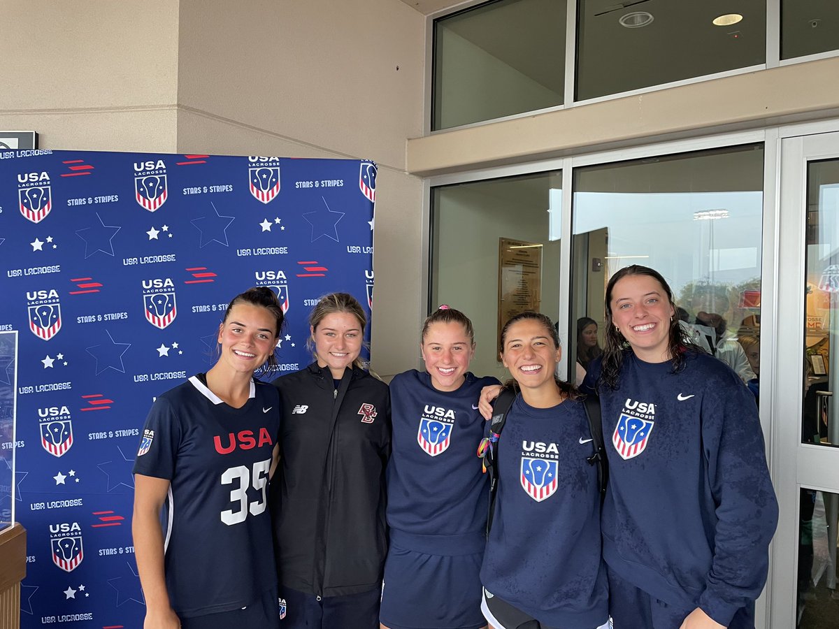 BCwlax's tweet photo. Eags representing in Maryland with @USAWLax! 🦅🥍 https://t.co/3Dhg8NTrkY