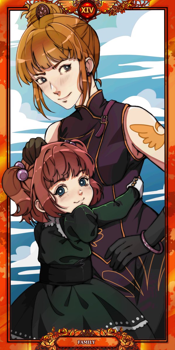 DrawsZucchini's tweet image. #Umitober #Umitober2023 Day 14: Family