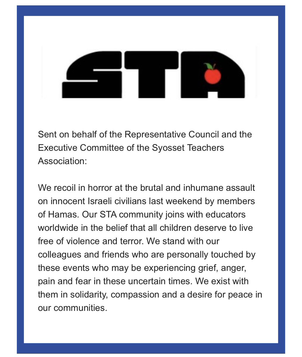 Syosset TA (@syossetta) on Twitter photo 