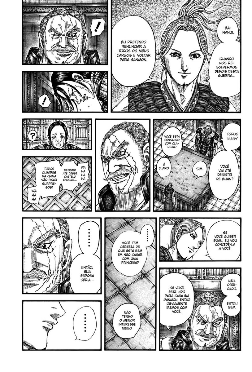 NicolasMagno31's tweet photo. #kingdom772 

Eu gosto de mesmo Riboku sendo o general de maior prestígio da China, com maiores feitos no histórico, ele só quer se aposentar, e viver a vida mais pacata possível.

Talvez nem interesse em reconquistar Gyou perdida por Zhao, ou invadir Qin, ou acabar com Ei Sei. https://t.co/KoYNsJ9cU9