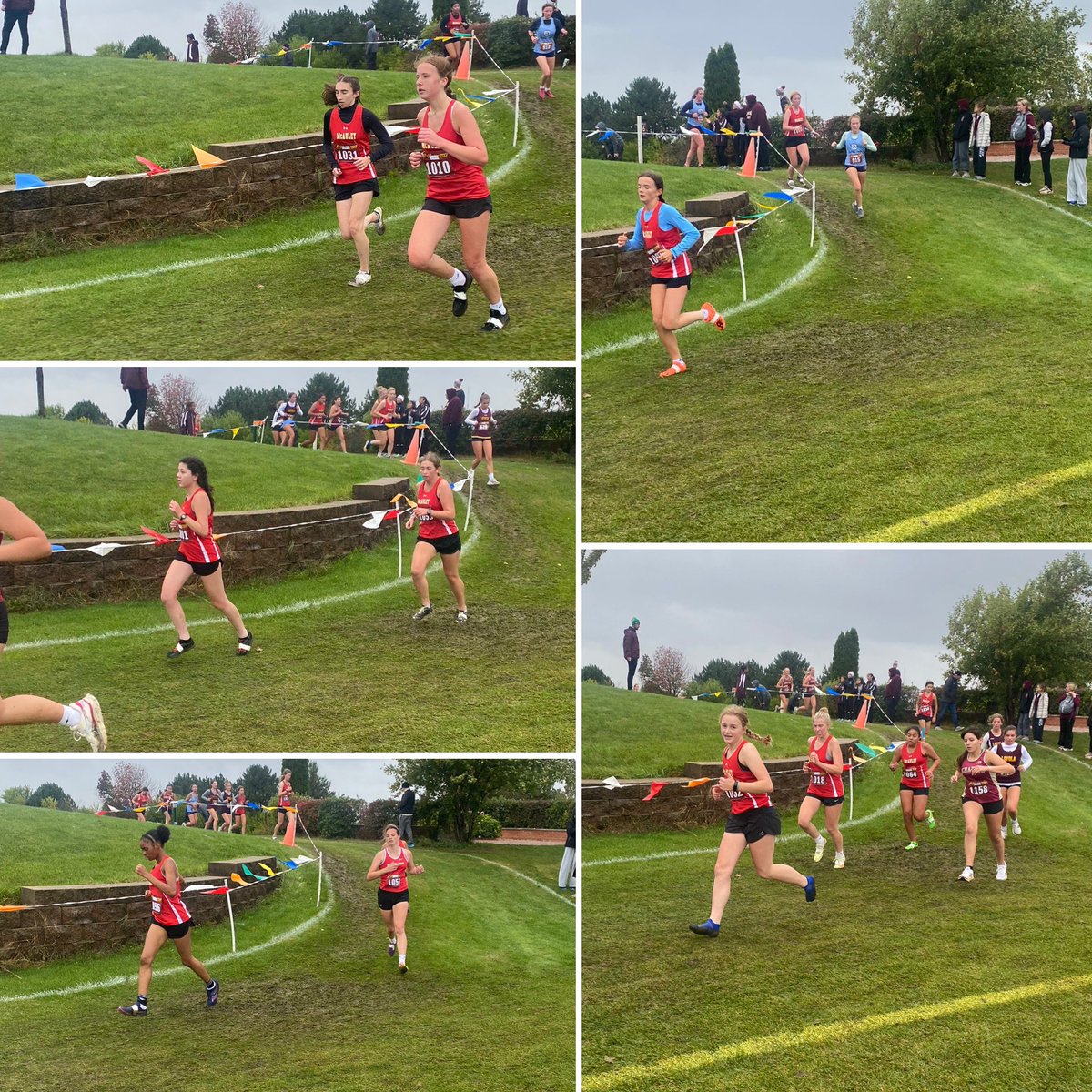 McAuleyXC's tweet photo. Despite the weather conditions, our Open Runners gave their last race everything they had! We are MIGHTY proud! #MightyMacXC2023 #visualizevictory https://t.co/wnlr5IJfrN