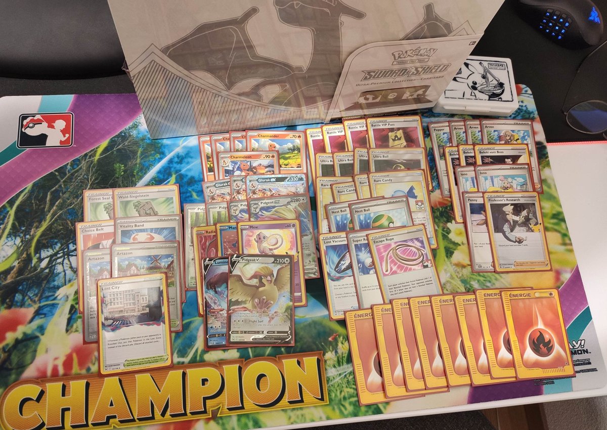 Prawnheart's tweet image. 1st place Lausanne League Cup today with Charizard 🔥 tried a few twists from my last list. Had very close games all day.  s/o @Seliasben for staying and supporting until the end. Next stop Lille ! 🇫🇷
