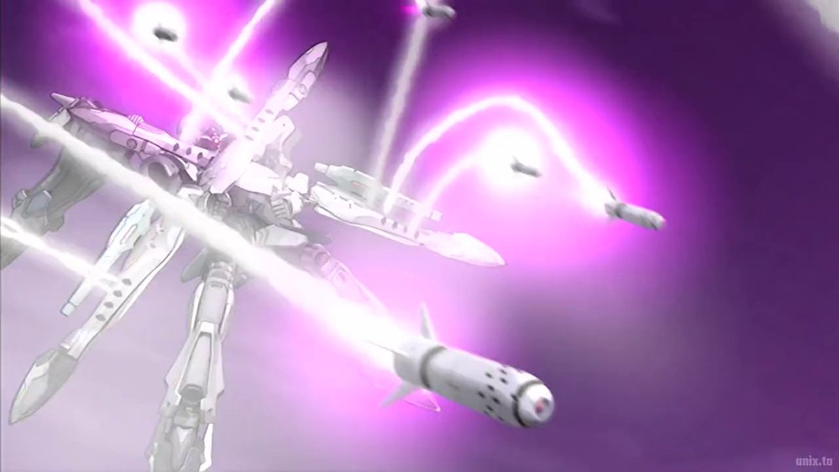 Beamspam, missilespam, this Assault Aquarion's really feeling like a Macross design.