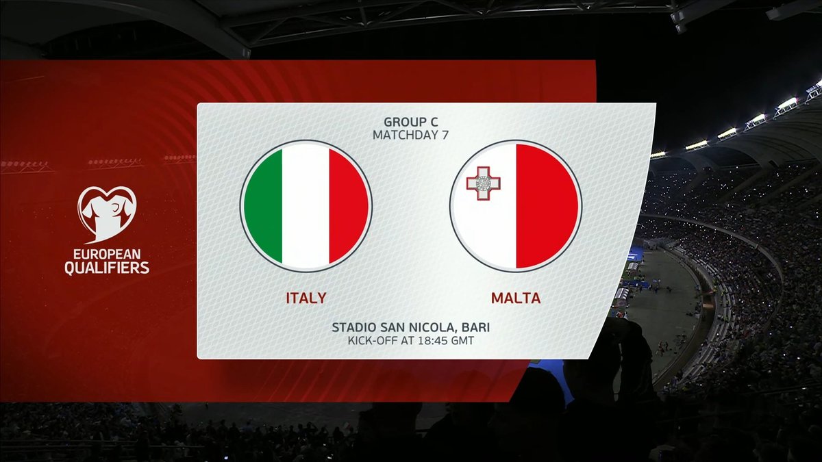 Full Match: Italia vs Malta