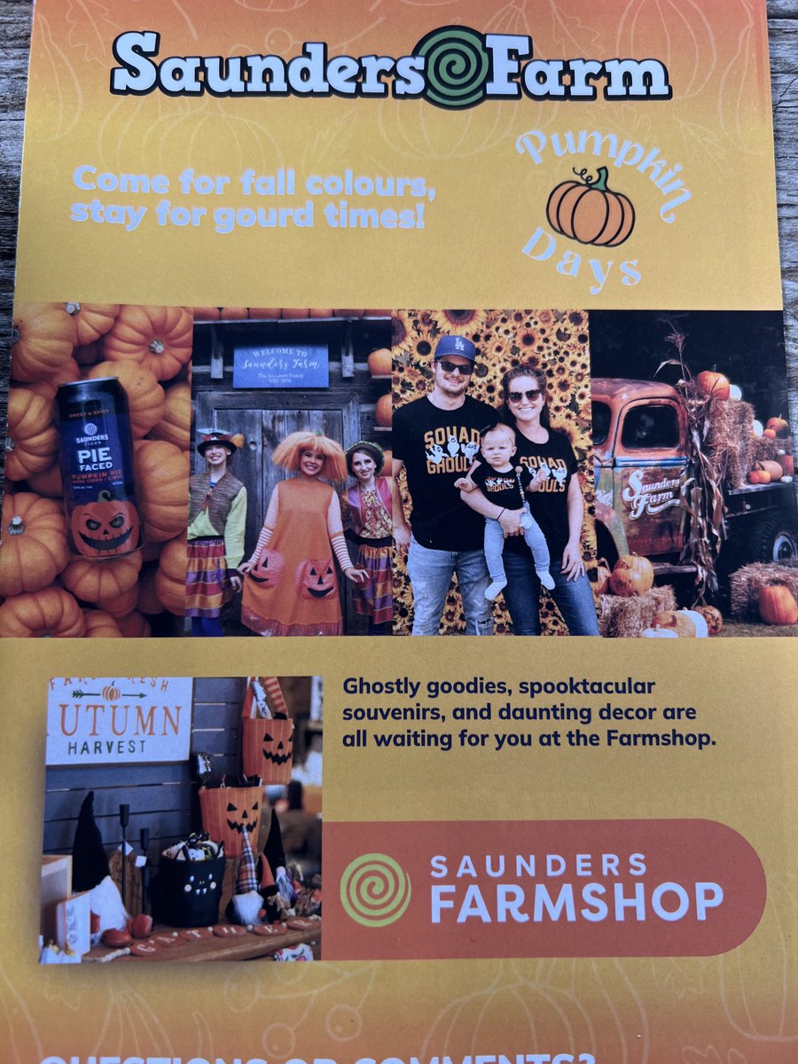 OPALamothe's tweet photo. Beautiful day for OPA kid’s Halloween party! So nice to see so many members and their families come out and have fun! This is one of my favourite events 🎃 #saundersfarm https://t.co/AuTYkmonjQ