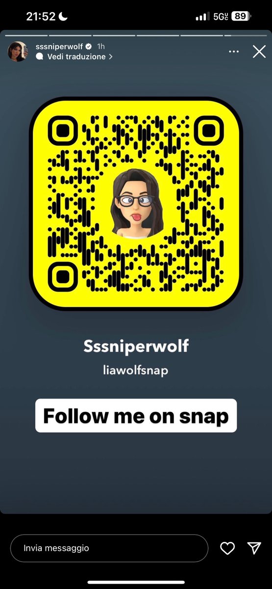 stupid2person's tweet photo. @jacksfilms New instagram story from sssniperwolf, you might want to respond to it: https://t.co/2JMbenOEYT
