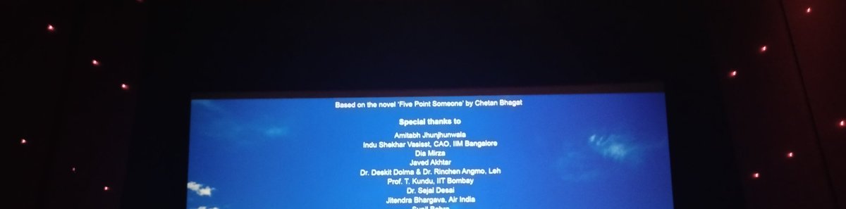 _asusa's tweet photo. #3Idiots ❤️❤️❤️

Never thought I'll have the chance to watch this movie from theatre. ❤️

#3idiots
#FivePointSomeone
#RajKumarHirani❤️ https://t.co/5Bf3W7WmzU