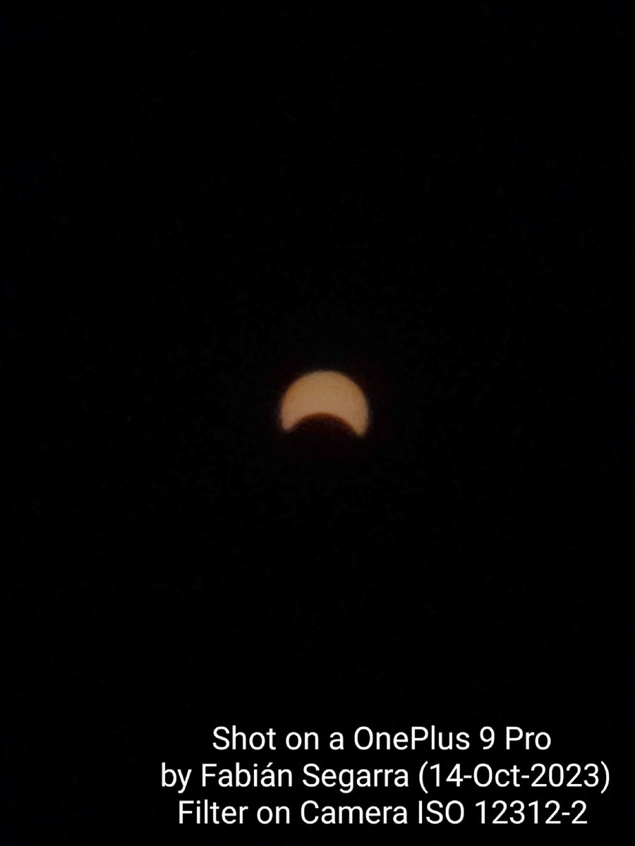 SegaBioTech's tweet image. Today I visited the "El Parque del Norte at Hatillo". It was wonderful to see many communities joining and experiencing today's partial solar eclipse.

Here I share some pictures taken from my phone using an ISO 12312-2  filter (safety first) 

#SolarEclipse