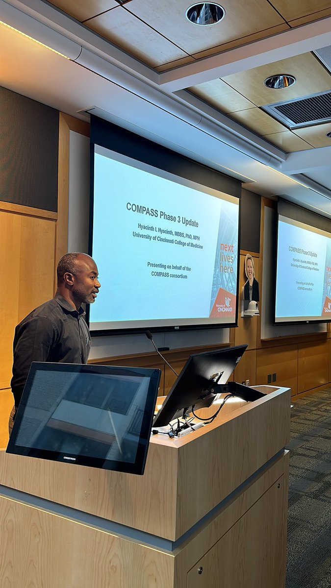 #hyacinthhyacinth presenting an update on the COMPASS Consortium offering a crucial next step to better understand genetic contribution to stroke risk in people of African Ancestry. #myriamfornage #keithkeene <a href="/UVANeurology/">UVA Neurology</a> <a href="/UVACPHG/">UVA CPHG</a> #UVACHEPPH #ISGCBoston <a href="/StrokeGenetics/">ISGC</a>