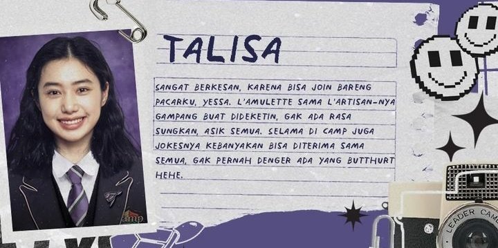 Talisa Isalyara. tweet media