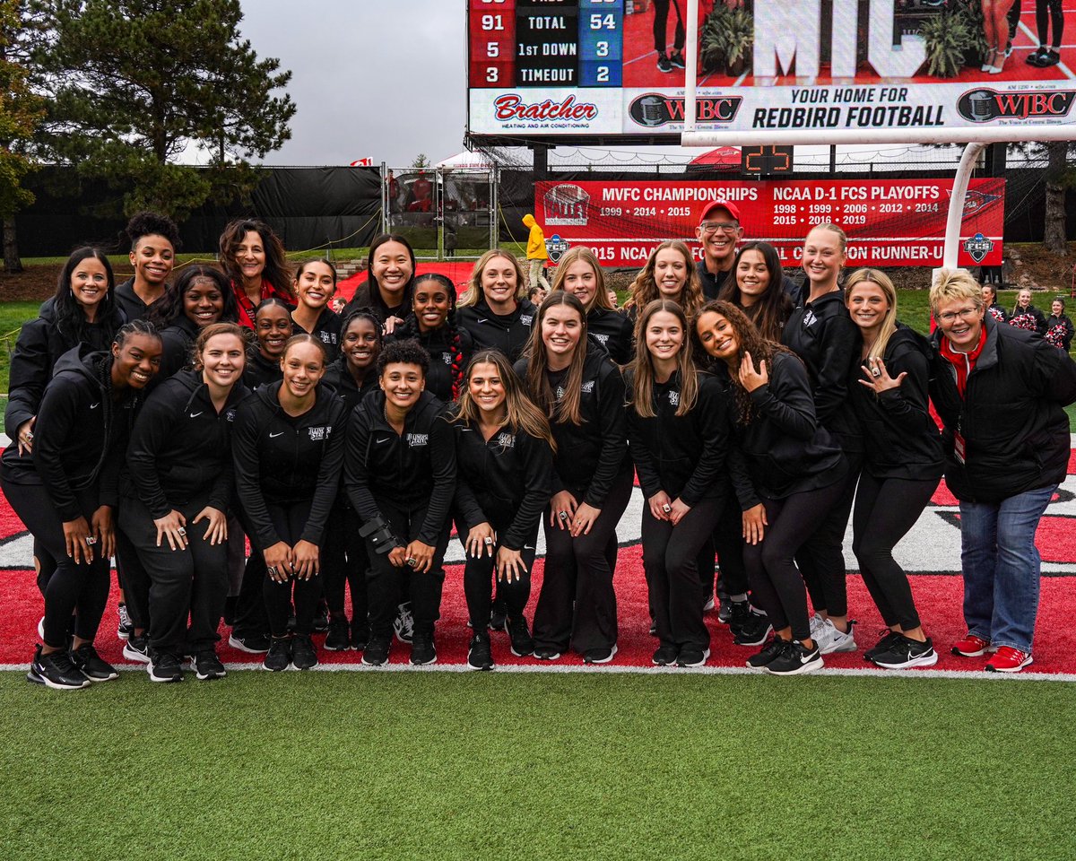 ISURedbirds's tweet photo. Gotta have our champs on the field every home game🤩 https://t.co/I6TMF6MkiP