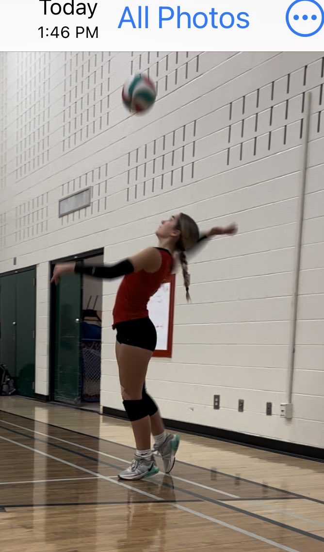 ‘Lil Zenko doing her volleyball thing. Awesome!!