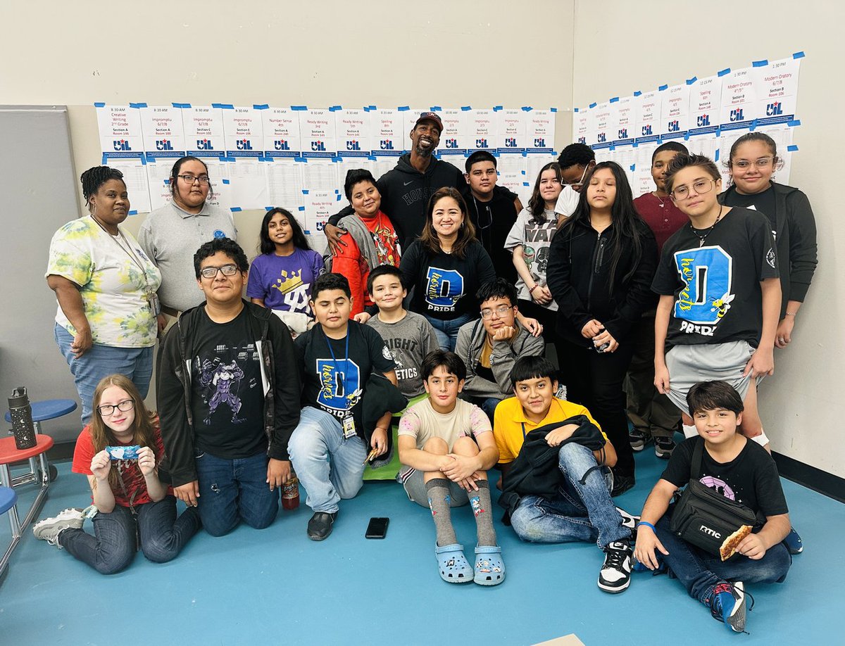 We are super proud of our Hornets who participated in the first UIL academic competition of the season!  Looking forward to the results.