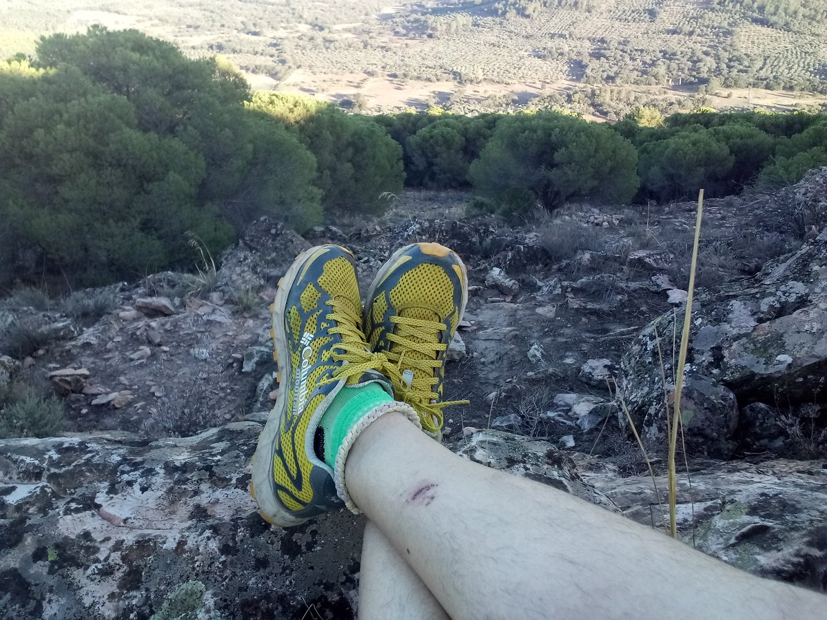 Traileando por #LaSiberia extremeña. #trailrunning