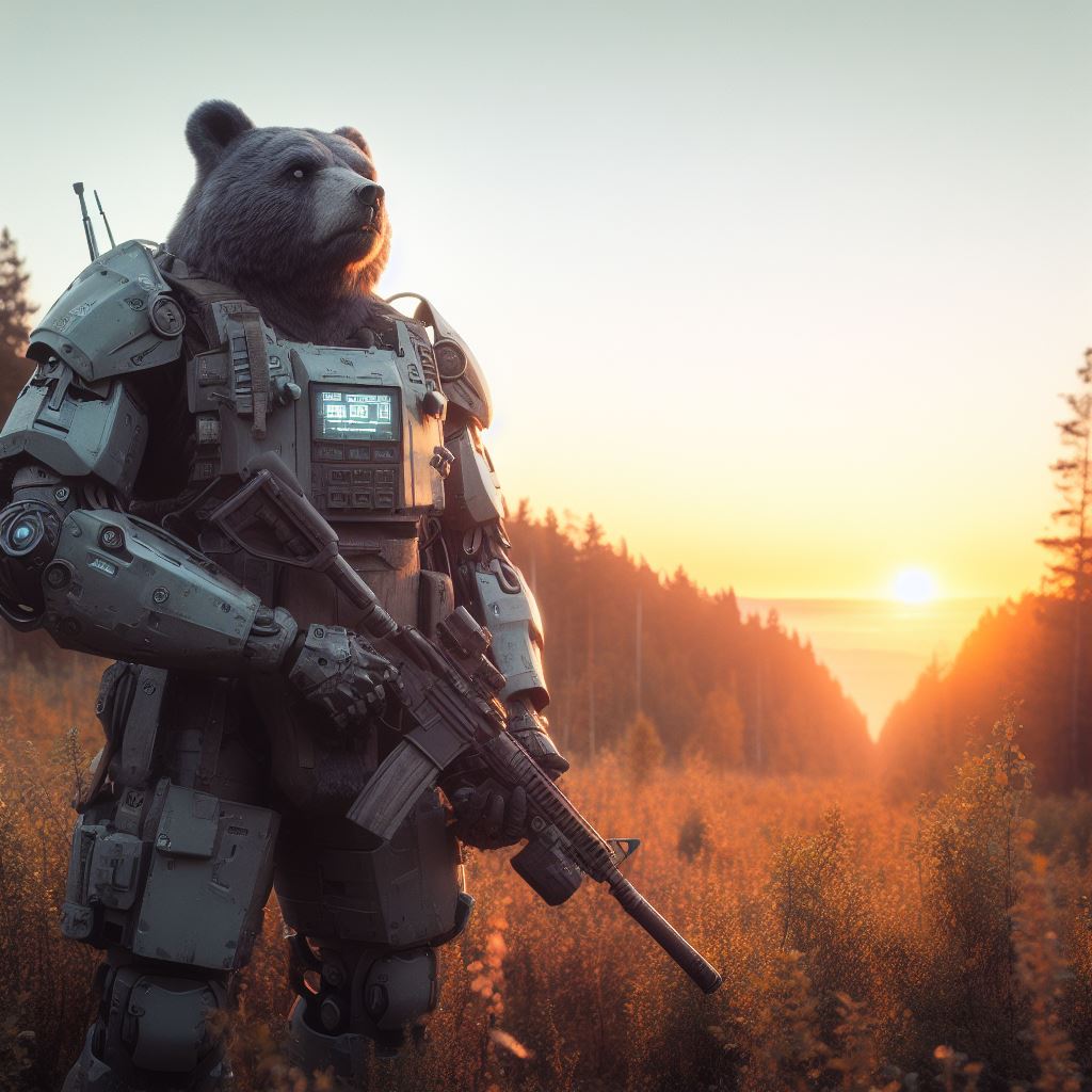 CreezJimbo's tweet photo. @The_DailyAi @robloxley #Creez #AIart  #scifiart #grizzlybear #2A https://t.co/pGtfW0jnlx