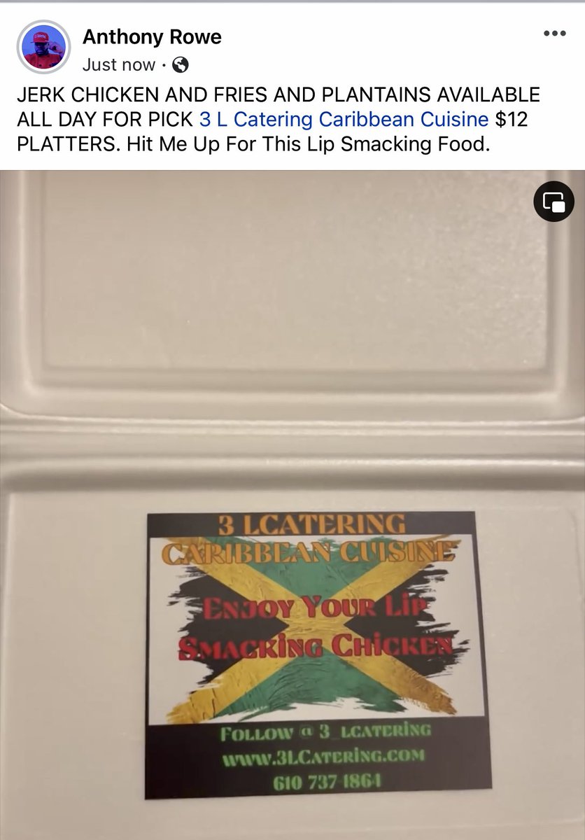 EdiblePacks's tweet image. Get This Lip Smacking Food In Allentown Pa from 3 LCatering.com or Uber eats 3 lcateringCaribbeanCuisine
