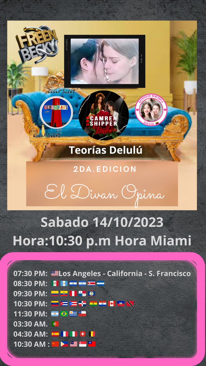ElDivanOpina's tweet photo. 2do podcast de #ElDivanOpina de la serie #FreenBecky no se lo pierdan las teorías delulu yo me quiero enterar de todasssss https://t.co/j30rD0xn6W