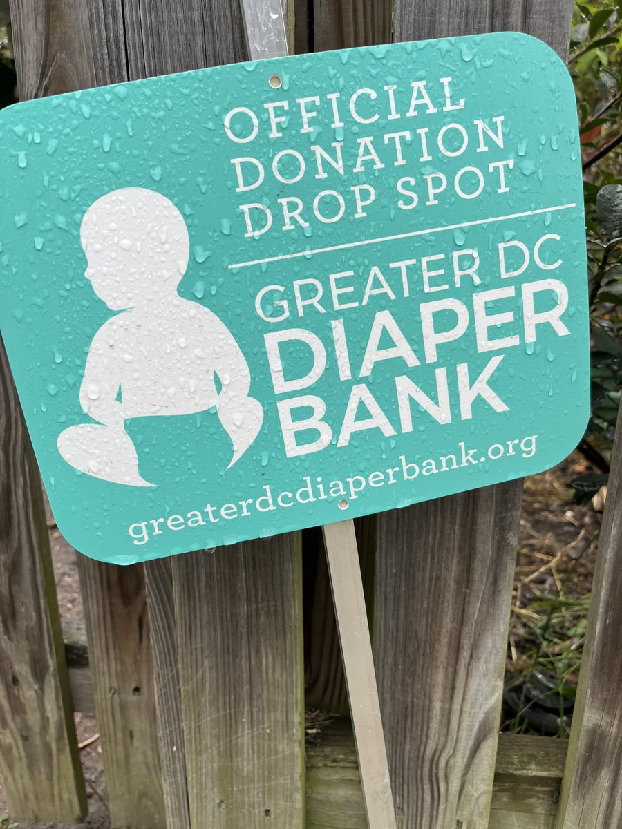 Thanks to the <a href="/dcdiaperbank/">Gr. DC Diaper Bank</a> and local volunteers accepting #donations for making it easy to donate and share with others. 

Learn more at greaterdcdiaperbank.org