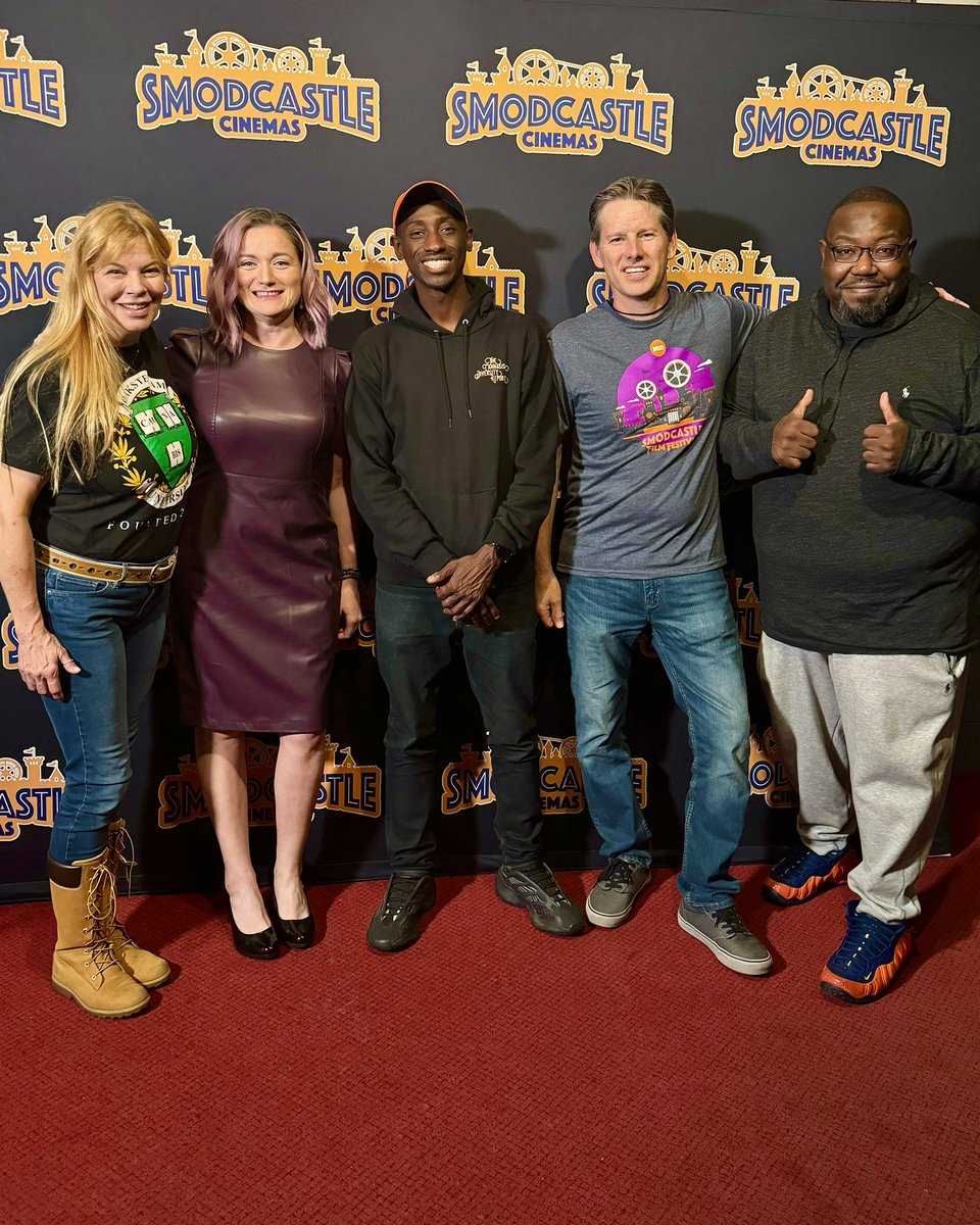 Fabulous night w @americanpotstory at <a href="/thatkevinsmith/">KevinSmith</a> @smodcastlecinemas film festival. It’s the story of @oaksterdamuniversity and cannabis legalization

Smiling with fellow alumnus Kim Betesh of <a href="/hollywoodsmokin/">Hollywood Smokin'</a>, <a href="/iamtaramisu/">Tara Misu</a> of <a href="/blazinbakery/">Blazin’ Bakery</a>, @tahdiddy of @simplypuretrenton